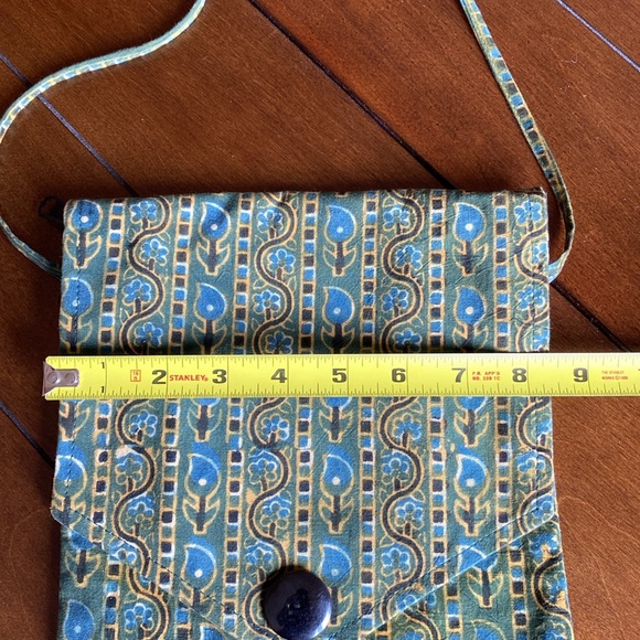 BOHO/HIPPY ‘Venus Imports’ Crossbody Bag Hand Made in Nepal with Veg Dyes - Picture 6 of 10